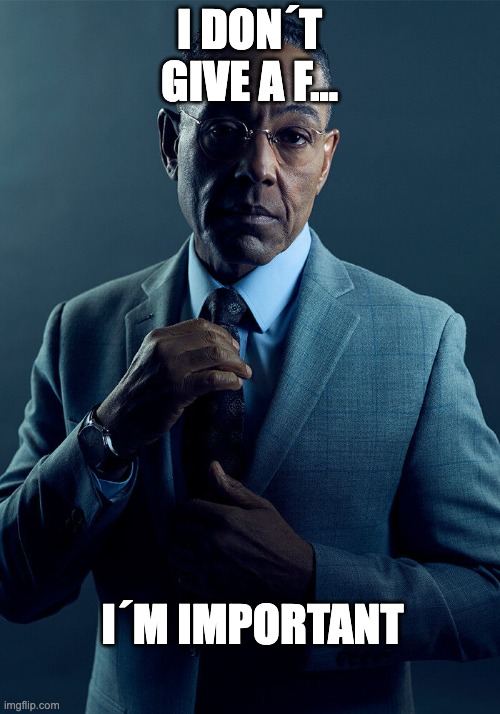 Gus Fring we are not the same - Imgflip