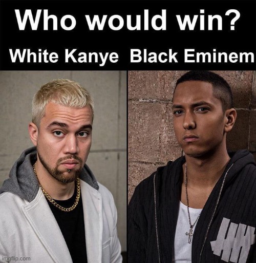 who would win | image tagged in hi | made w/ Imgflip meme maker