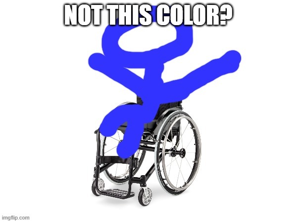 My third template | NOT THIS COLOR? | image tagged in my third template | made w/ Imgflip meme maker