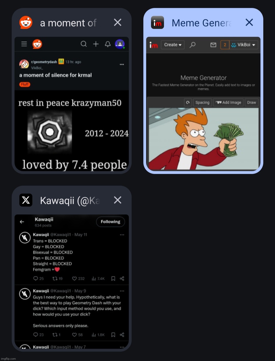 tabs reveal | made w/ Imgflip meme maker
