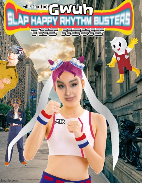 I'm bored | Gwuh | image tagged in slap happy rhythm busters the movie | made w/ Imgflip meme maker