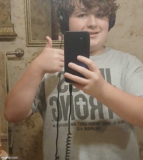 got them studio headphones on | made w/ Imgflip meme maker