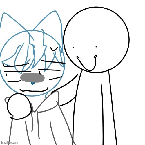 me sexually harassing some blue twink (made by tweak) | made w/ Imgflip meme maker