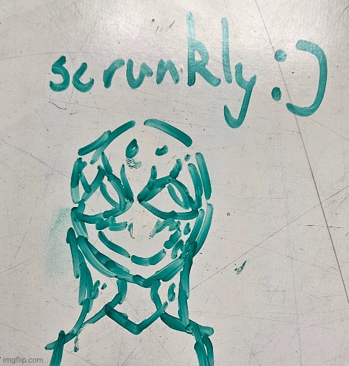 Aww, the scrunkly! Double tap now if you scrunkly the when! | made w/ Imgflip meme maker