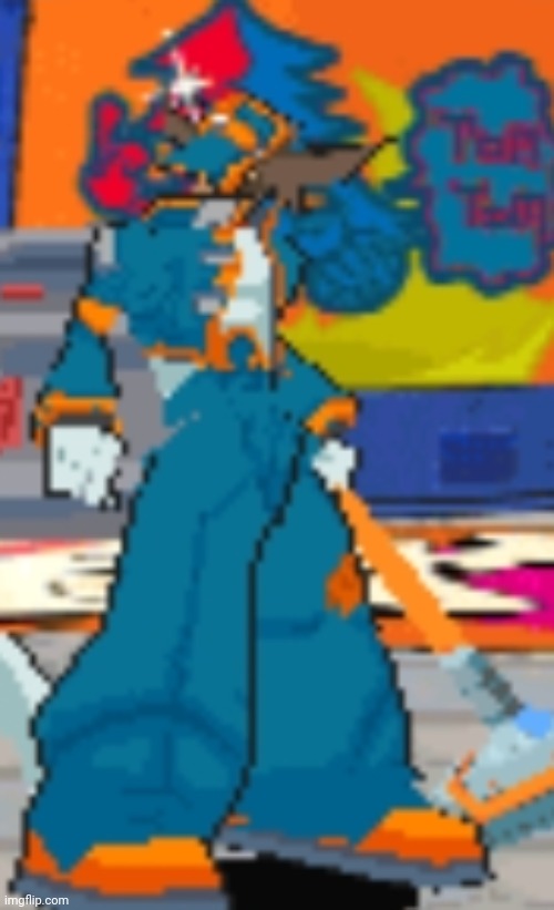 The game he's from in so obscure there's barely any images of him | made w/ Imgflip meme maker