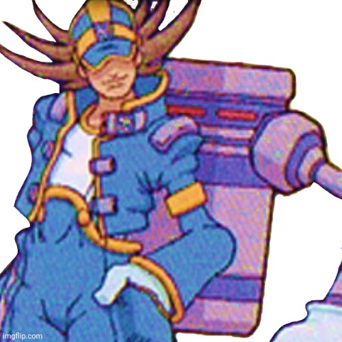 Whenever I don't post abt this guy when I'm horny makes me feel like I'm gonna explode | image tagged in trash from slap happy rhythm busters | made w/ Imgflip meme maker