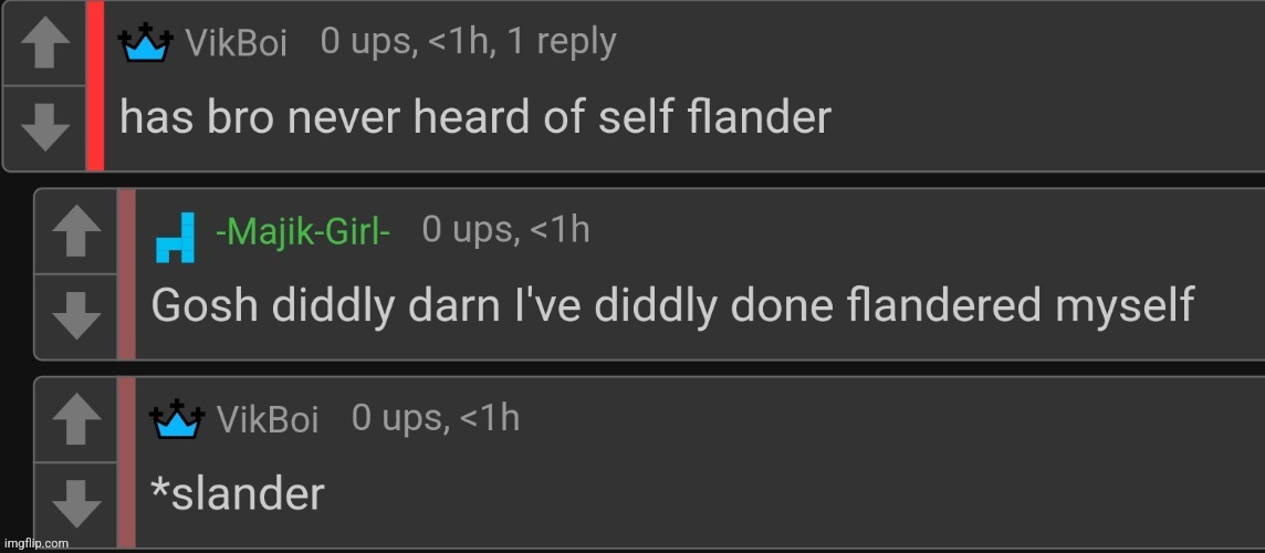 Self flander | image tagged in self flander | made w/ Imgflip meme maker