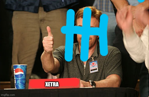 Chuck Norris Approves Meme | XETRA | image tagged in memes,chuck norris approves,chuck norris | made w/ Imgflip meme maker