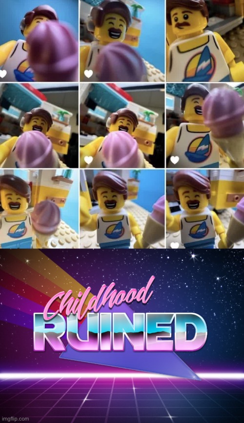 Lego | image tagged in childhood ruined,lego | made w/ Imgflip meme maker