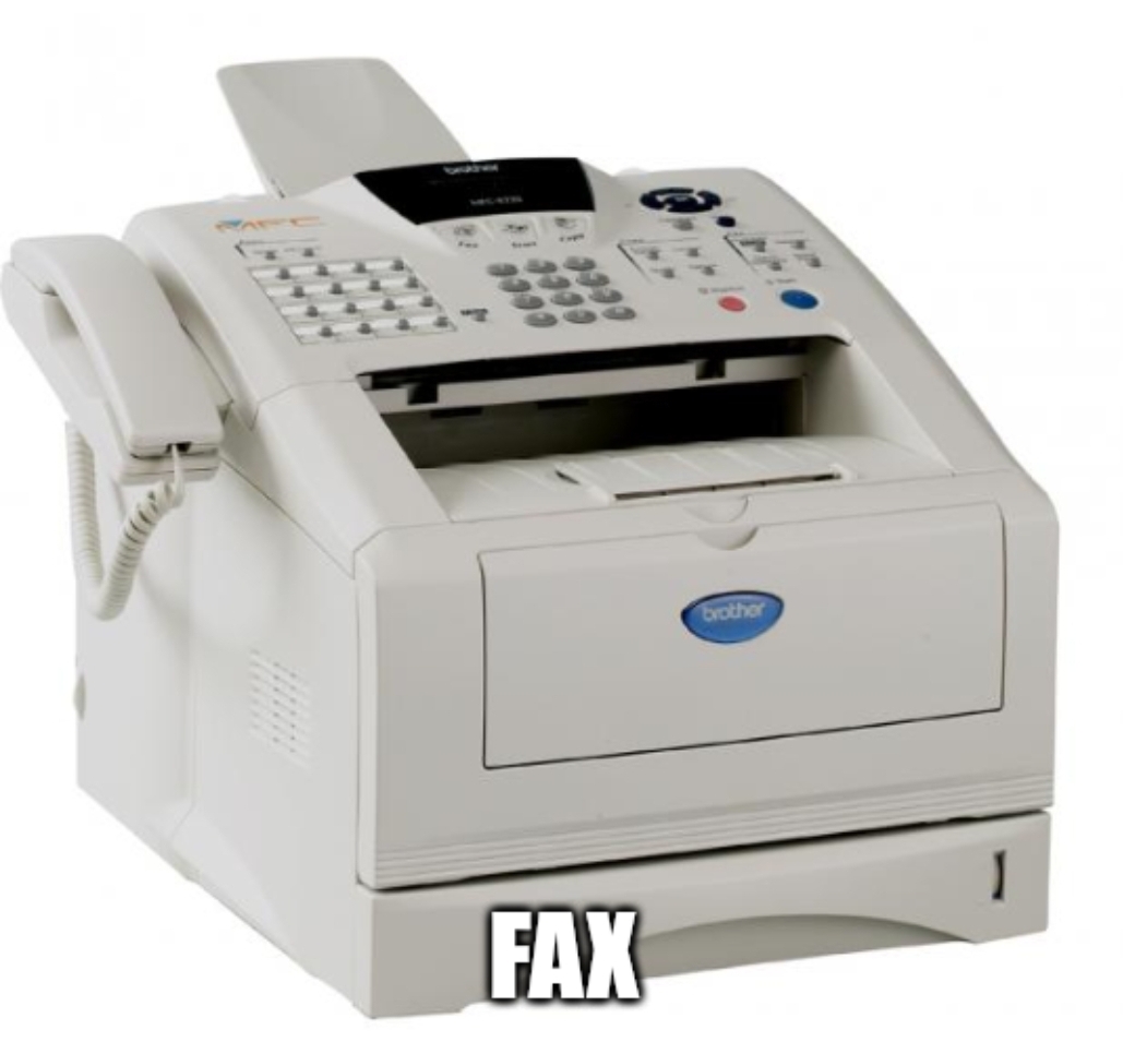 Fax Blank Meme Template