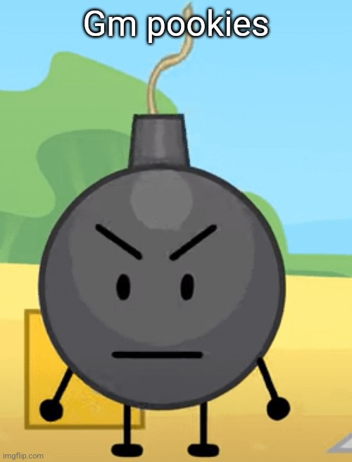 Why is bro angy like that | Gm pookies | image tagged in why is bro angy like that | made w/ Imgflip meme maker