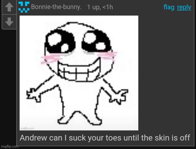 Bonnie the ToeLicker | made w/ Imgflip meme maker