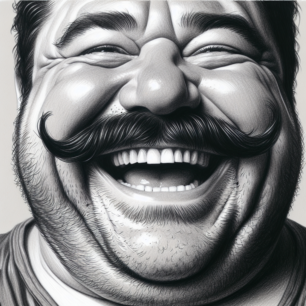 A fat italian man looking very happy Blank Meme Template