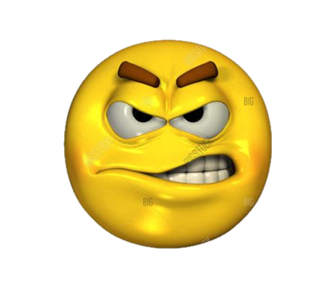 Angry Emoji Blank Meme Template