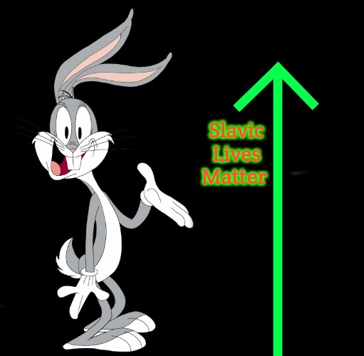 upvote rabbit | Slavic Lives Matter | image tagged in upvote rabbit,slavic | made w/ Imgflip meme maker