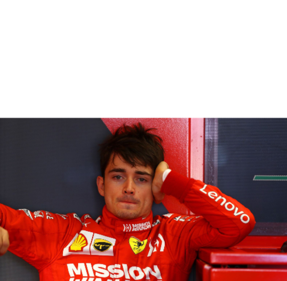 High Quality Leclerc dying inside Blank Meme Template