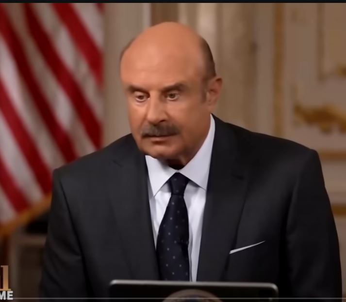High Quality Dr Phil contemplating Blank Meme Template