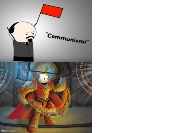 Oversimplified Communist Meme Blank Meme Template