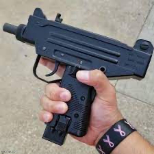 My Uzi | image tagged in my uzi | made w/ Imgflip meme maker