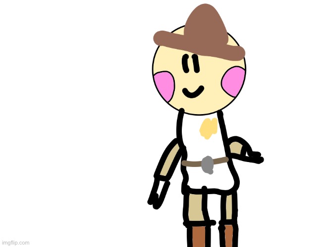 Andii (fnaf oc) | image tagged in western,fnaf oc | made w/ Imgflip meme maker