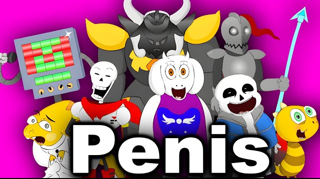 High Quality Story of Undertale PENIS Blank Meme Template
