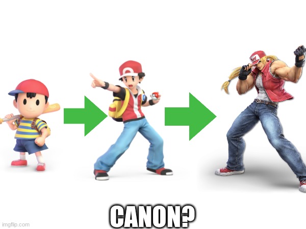 What if..... | CANON? | image tagged in funny | made w/ Imgflip meme maker