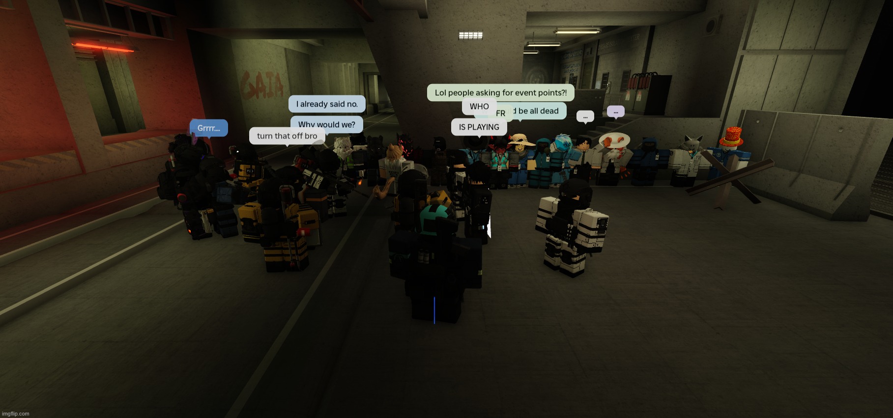 there was a site evacuation drill | made w/ Imgflip meme maker