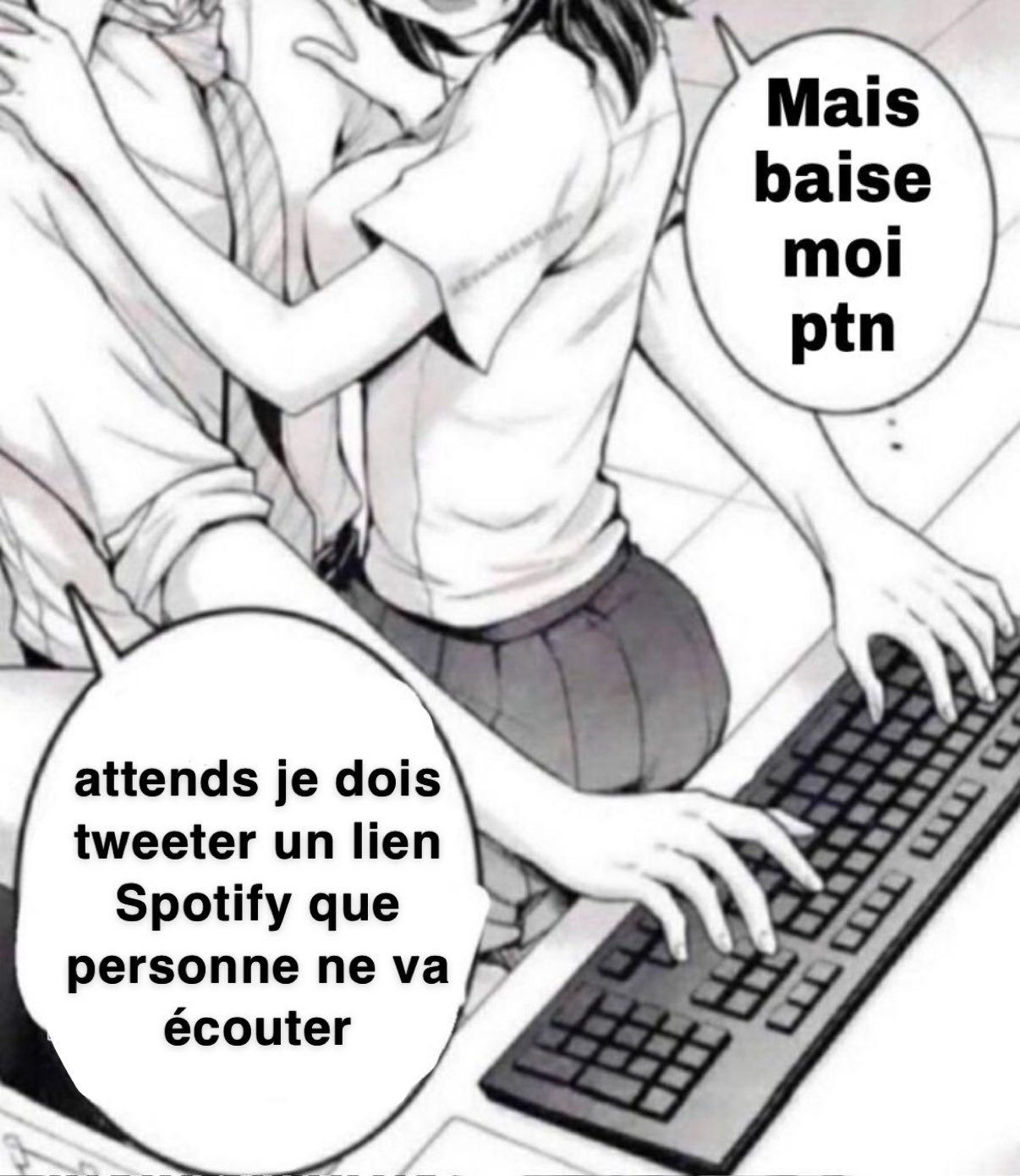 High Quality mais baise moi putain Blank Meme Template