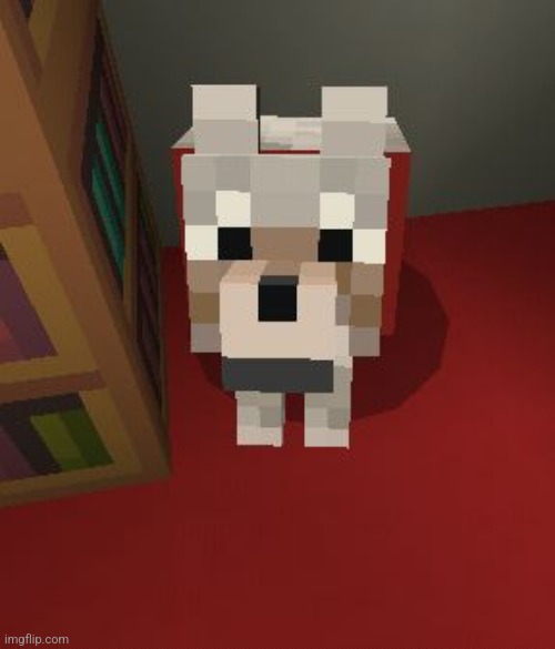 Minecraft Good Boy | image tagged in minecraft good boy | made w/ Imgflip meme maker