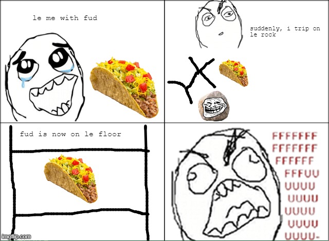 Damn these rocks! | image tagged in rage,troll face,funny,food | made w/ Imgflip meme maker