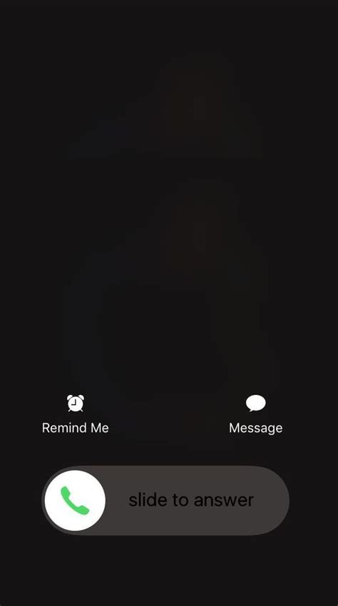 High Quality iPhone Call Template Blank Meme Template