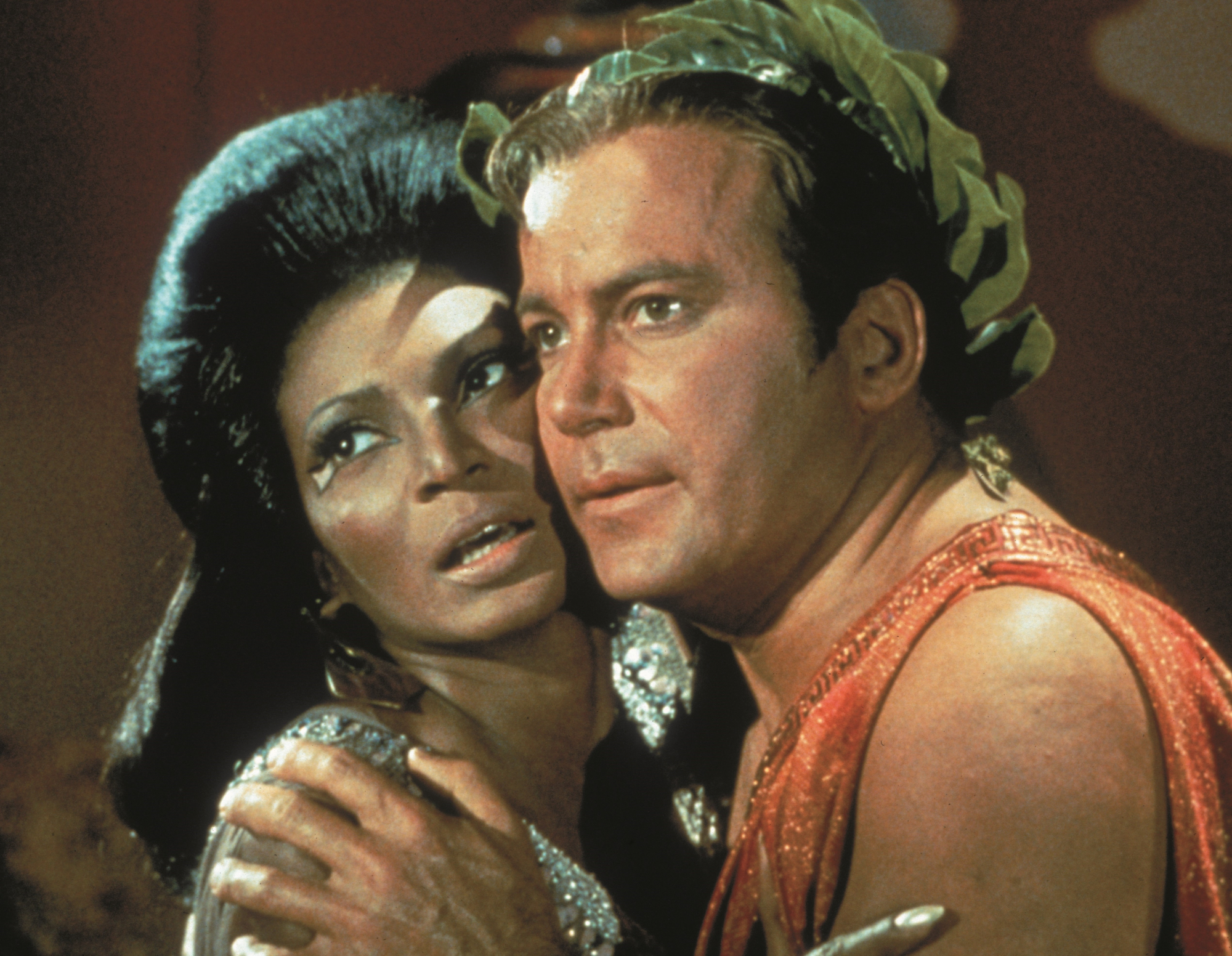 Uhura & Kirk Blank Meme Template