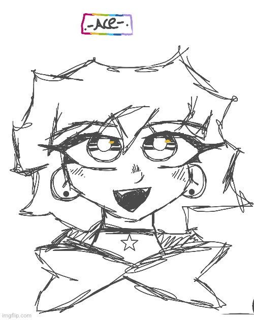 idk (I'm not great at anime art) | made w/ Imgflip meme maker