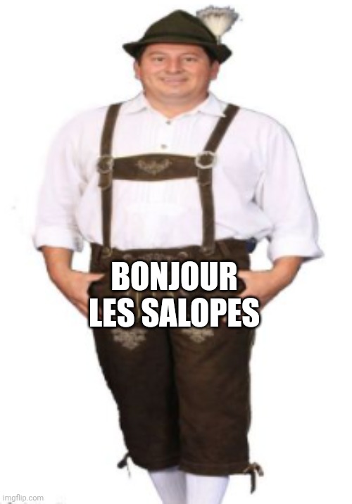 drip | BONJOUR LES SALOPES | image tagged in drip | made w/ Imgflip meme maker