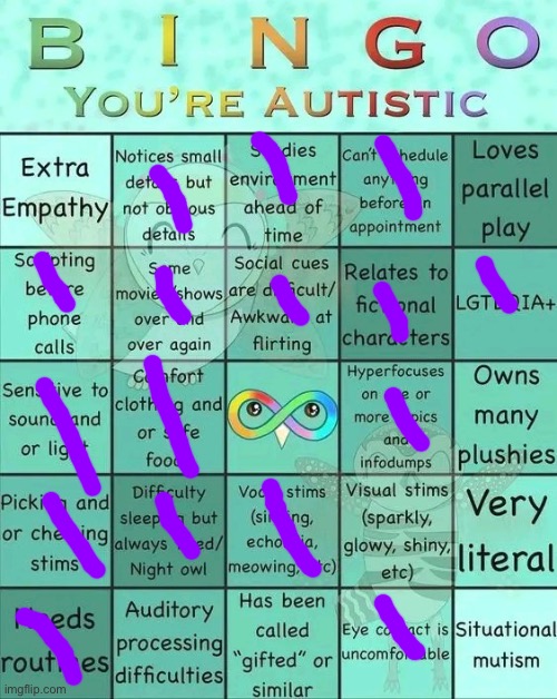 this bingo is stupid im not autostic | made w/ Imgflip meme maker