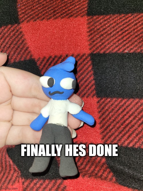 FINALLY HES DONE | made w/ Imgflip meme maker