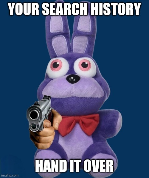 YOUR SEARCH HISTORY; HAND IT OVER | made w/ Imgflip meme maker
