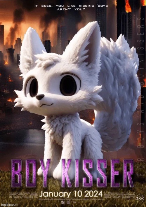 The boykisser movie | image tagged in the boykisser movie | made w/ Imgflip meme maker