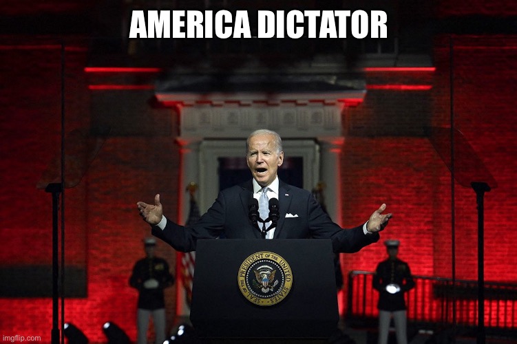 AMERICA DICTATOR | made w/ Imgflip meme maker