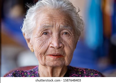 High Quality Old Asian Woman Blank Meme Template