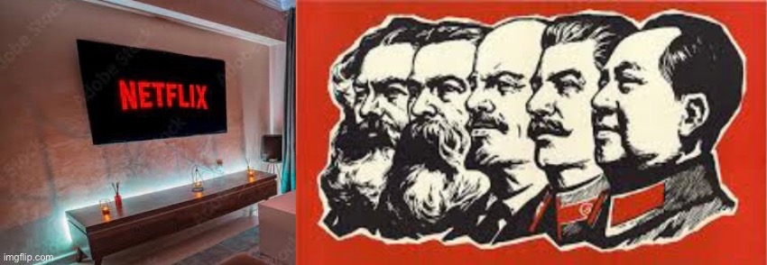 Netflix Is Communist Propaganda | image tagged in netflix | made w/ Imgflip meme maker