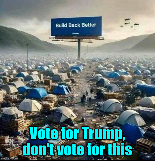 Vote for Trump, don't vote for this | made w/ Imgflip meme maker