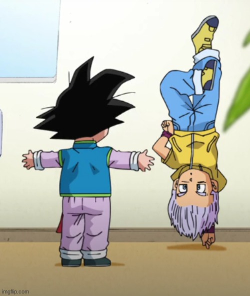 Trunks and Goten | image tagged in trunks and goten | made w/ Imgflip meme maker