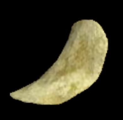 chip black background Blank Meme Template