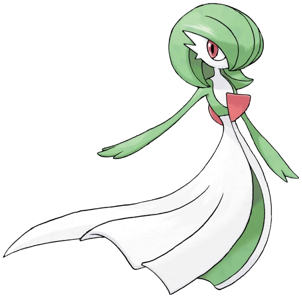 High Quality Gardevoir Blank Meme Template