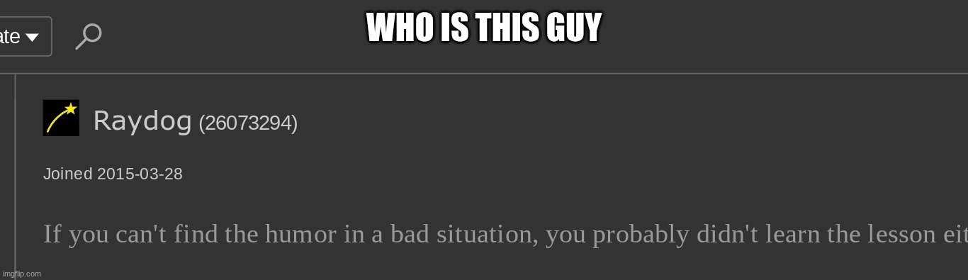 WHO IS THIS GUY | made w/ Imgflip meme maker