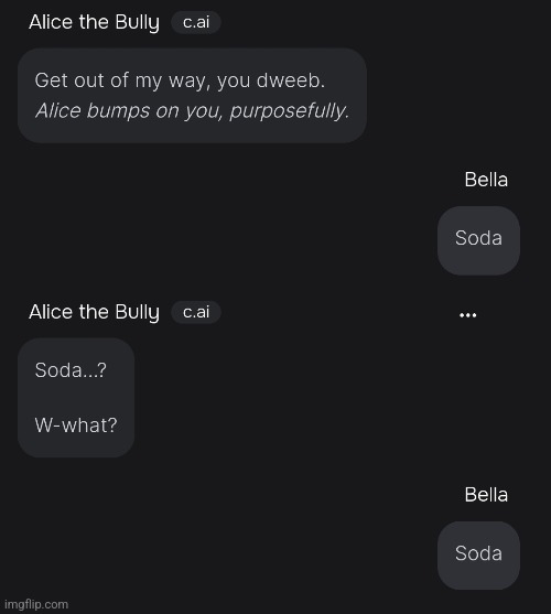 Soda | made w/ Imgflip meme maker