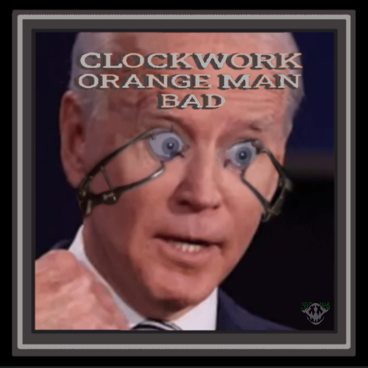 Clockwork Orange Man Bad Blank Meme Template