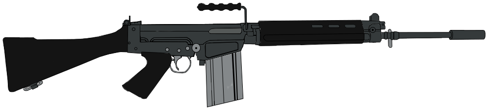 FN FAL Light Magazine Blank Meme Template