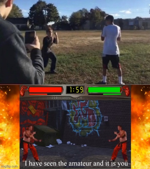 idiot fight | image tagged in i have seen the amateur,expect no mercy,worst fight,dumb and dumber,amateurs,boxing | made w/ Imgflip meme maker